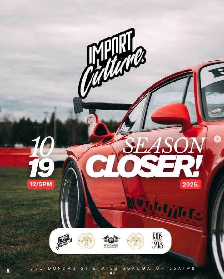 IMPORTCULTURE. - 2025 SEASON CLOSER!